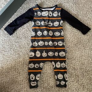 Rags to Raches 3-6 month baby Halloween Pumpkin outfit
